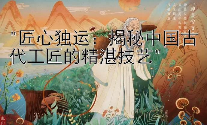 匠心独运：揭秘中国古代工匠的精湛技艺