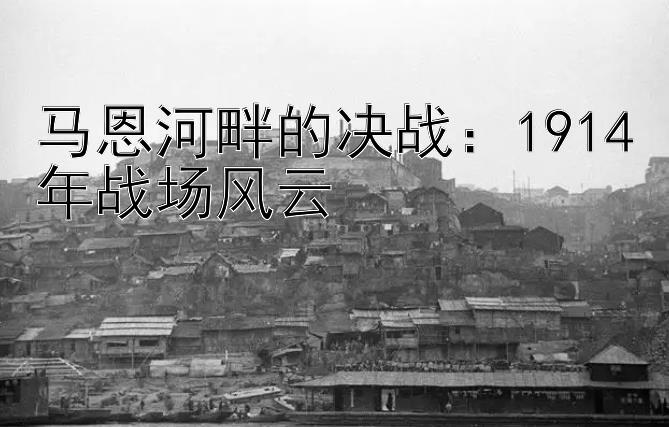 马恩河畔的决战：1914年战场风云