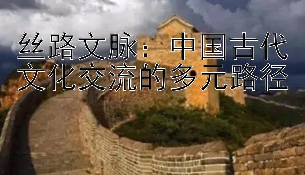 丝路文脉：中国古代文化交流的多元路径