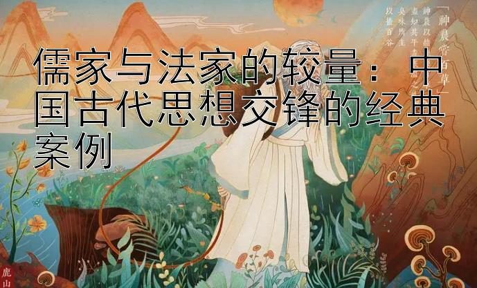 儒家与法家的较量：中国古代思想交锋的经典案例