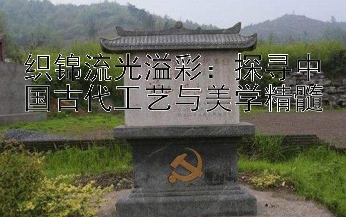 织锦流光溢彩：探寻中国古代工艺与美学精髓