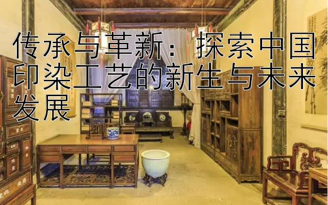 传承与革新：探索中国印染工艺的新生与未来发展